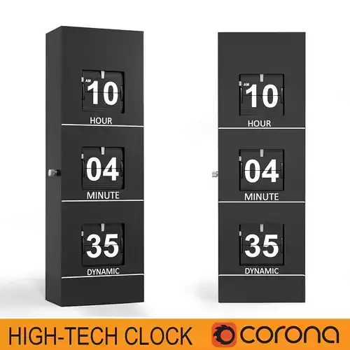 High-tech Clock