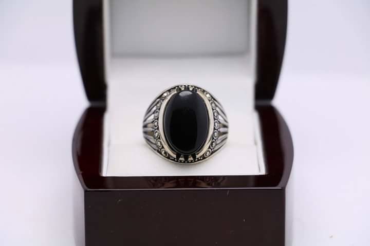 man ring 3D print model_2