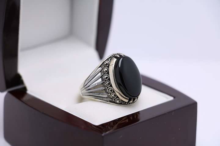 man ring 3D print model_4