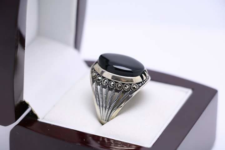 man ring 3D print model_1