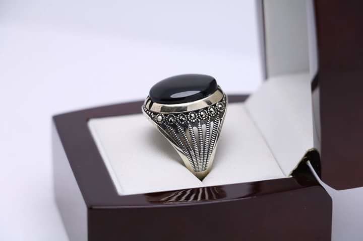man ring 3D print model_6