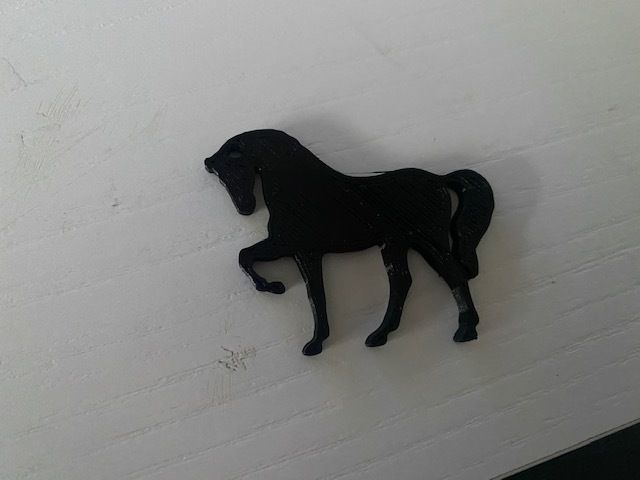 llavero caballo 1 3D model_3