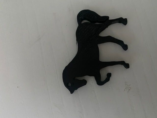 llavero caballo 1 3D model_4