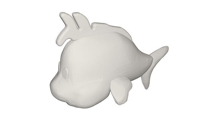 Toy fish 3D model