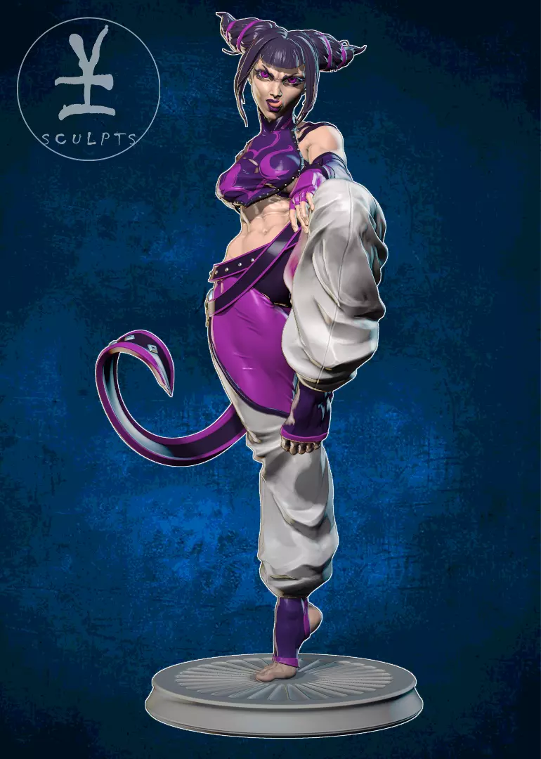 Juri  with NSFW 3D print model_0