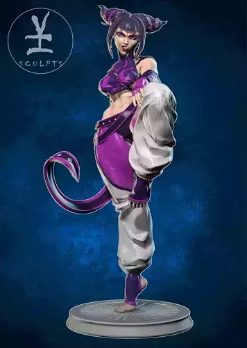 Juri  with NSFW 3D print model