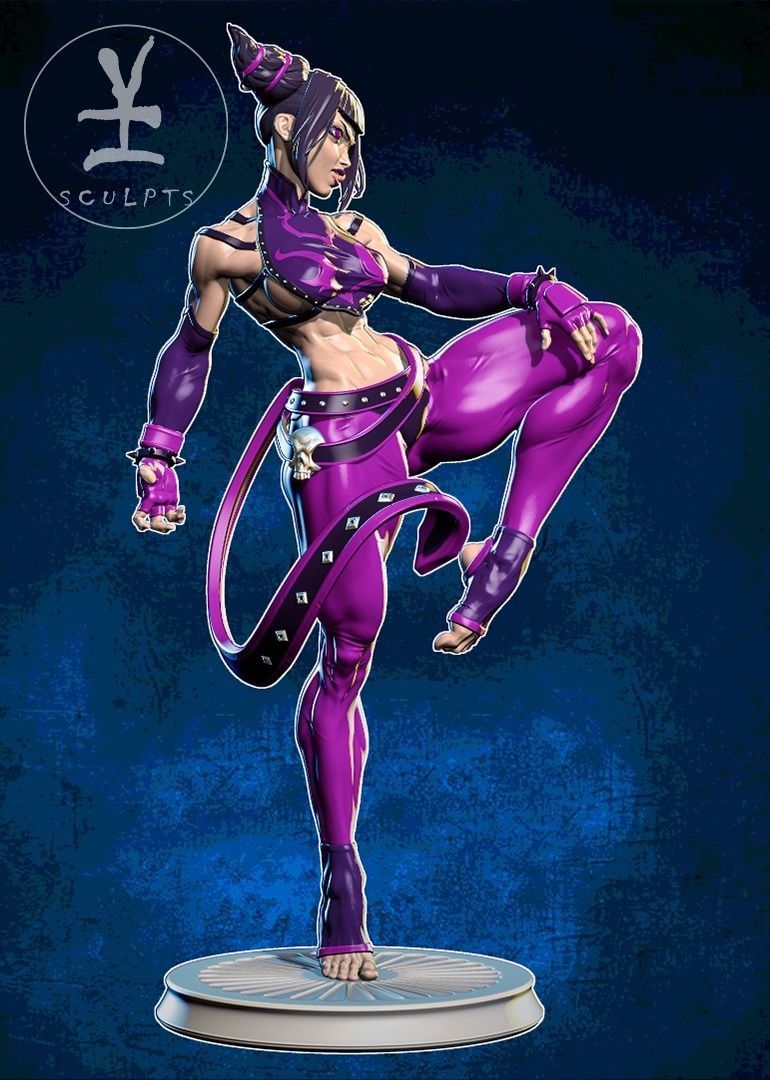 Juri  with NSFW 3D print model_4