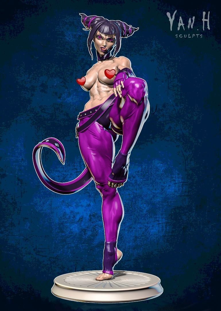 Juri  with NSFW 3D print model_5