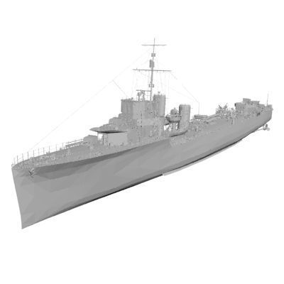 Military Ship 3D model_8