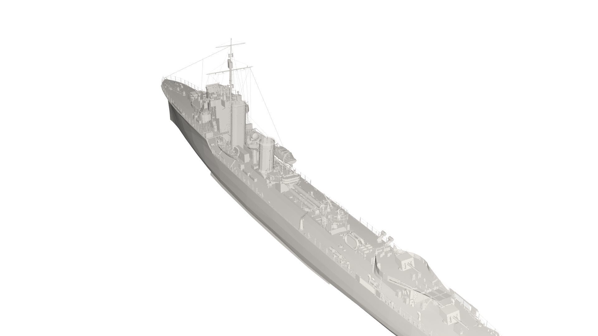 Military Ship 3D model_6
