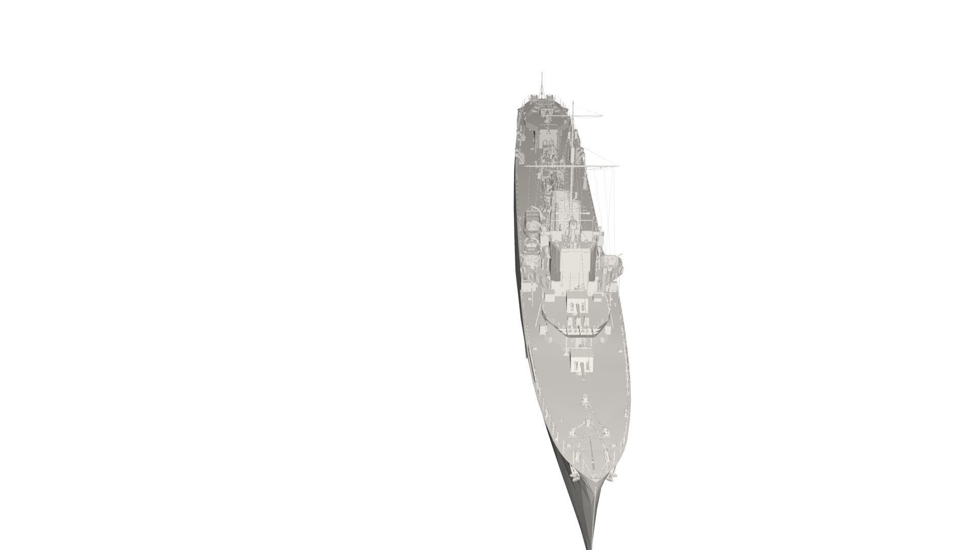 Military Ship 3D model_1