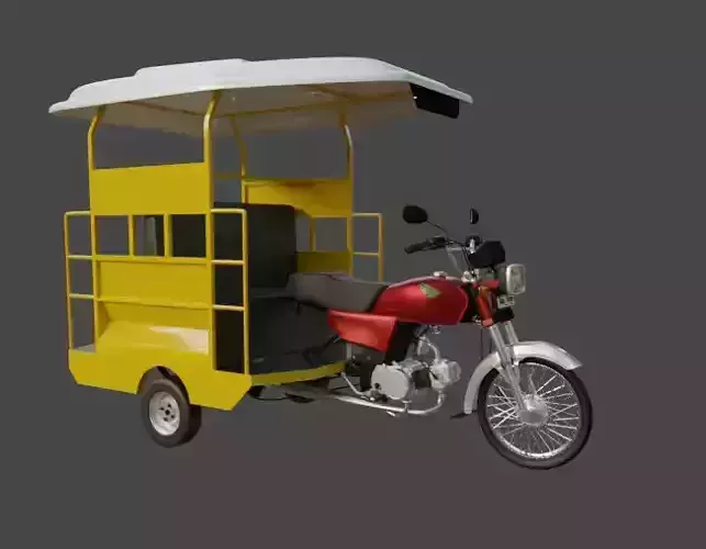 Motorcycle rickshaw