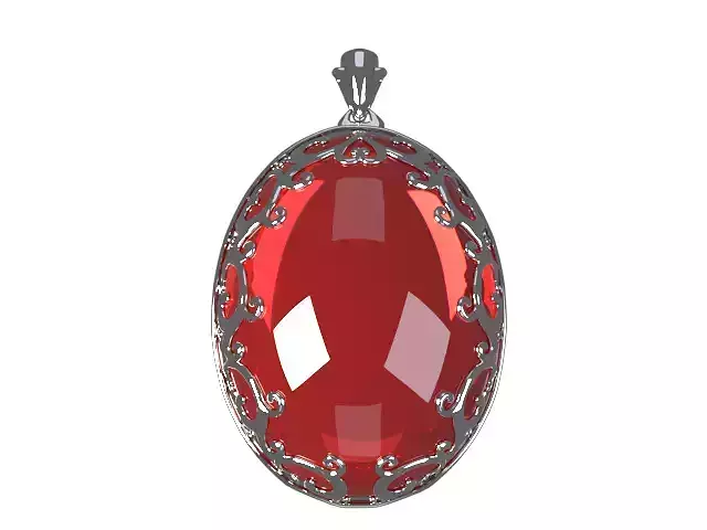 A large jewelry pendants