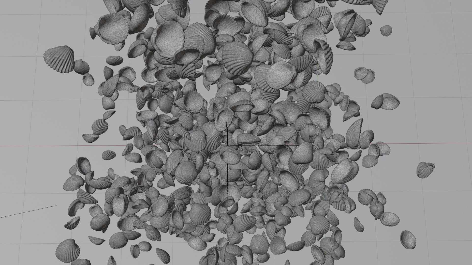 Sea shells collection Vol 2 Low-poly 3D model_15