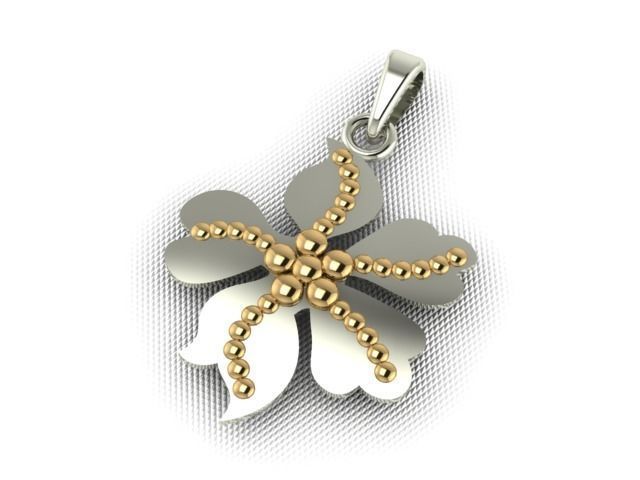 10 Pendants with Tops complete Locket set 3D print model_33