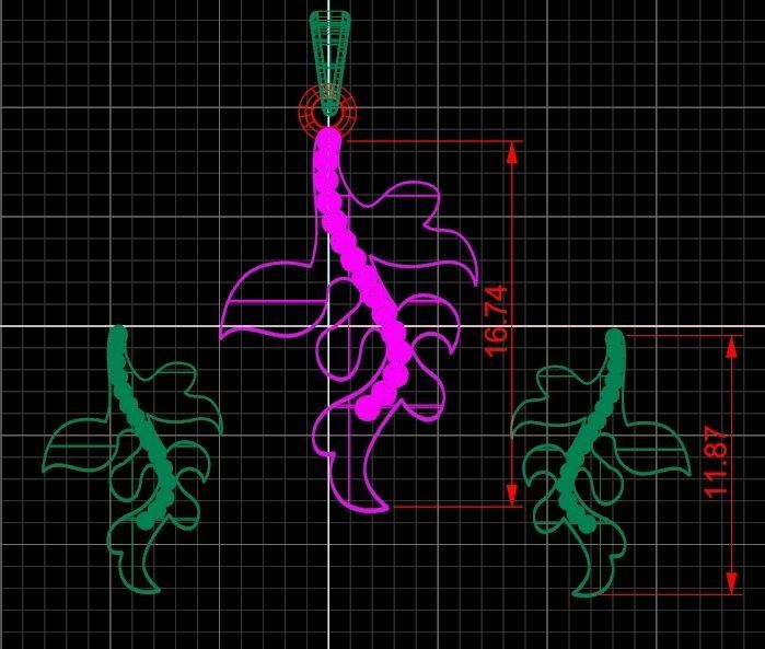 10 Pendants with Tops complete Locket set 3D print model_9