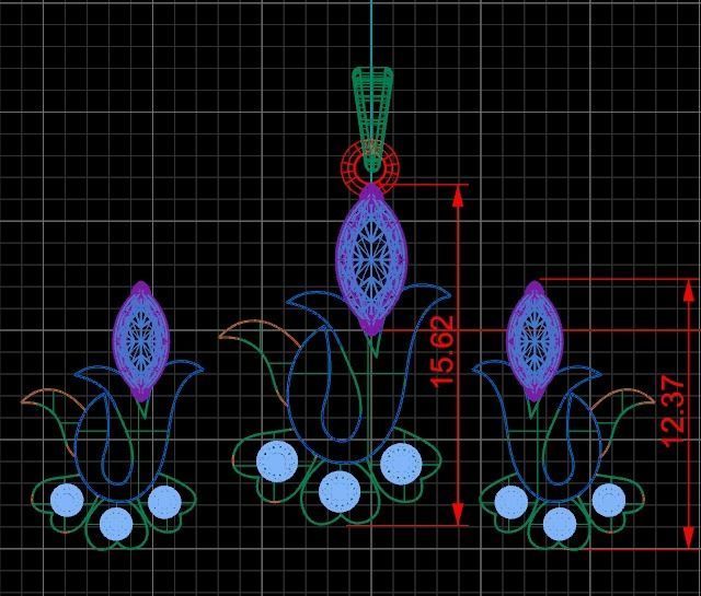 10 Pendants with Tops complete Locket set 3D print model_16