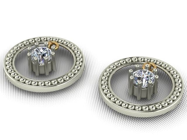 10 Pendants with Tops complete Locket set 3D print model_12