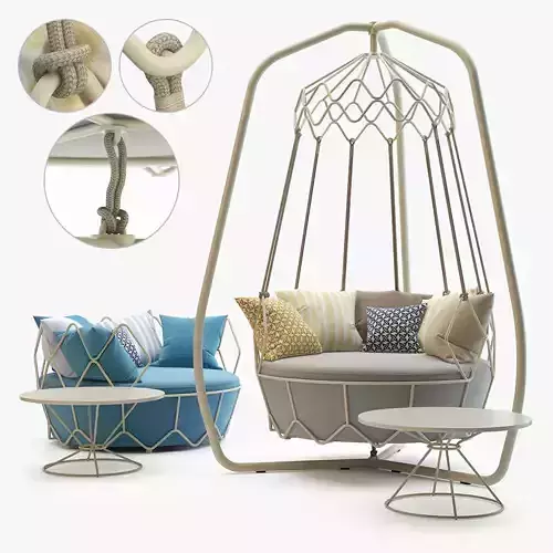 Roberti Rattan Gravity 3D model