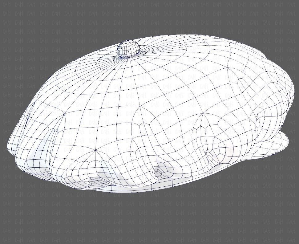 Cap V21 Low-poly 3D model_42