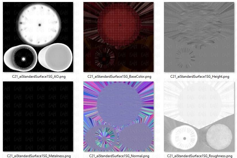 Cap V21 Low-poly 3D model_46