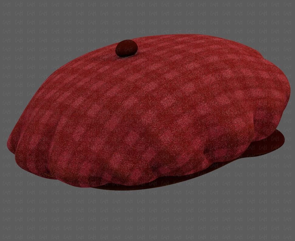Cap V21 Low-poly 3D model_41