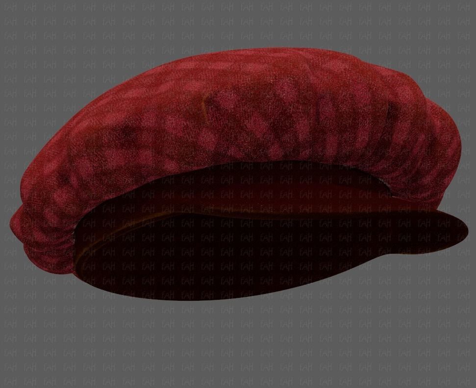 Cap V21 Low-poly 3D model_37