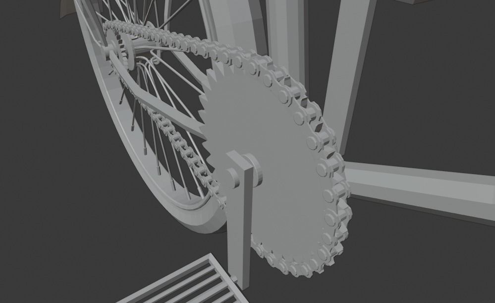 Ride Bicycle Free 3D model_3