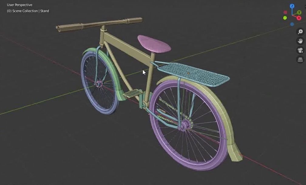 Ride Bicycle Free 3D model_8