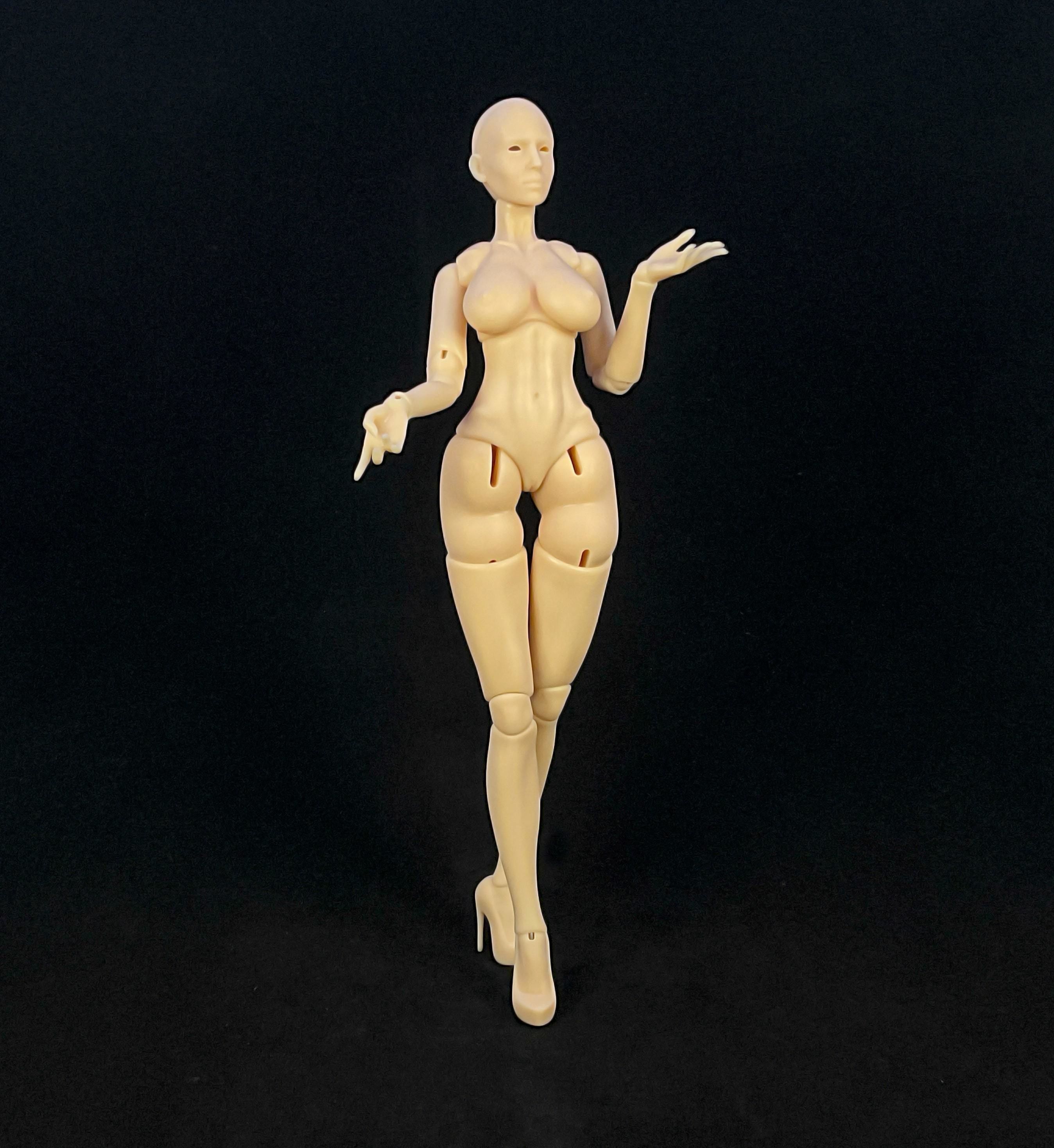 BJD doll Yennefer 40cm 3D print model_22