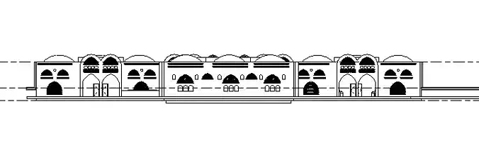 Women healthcare center  Vernacular architecture style  3D model