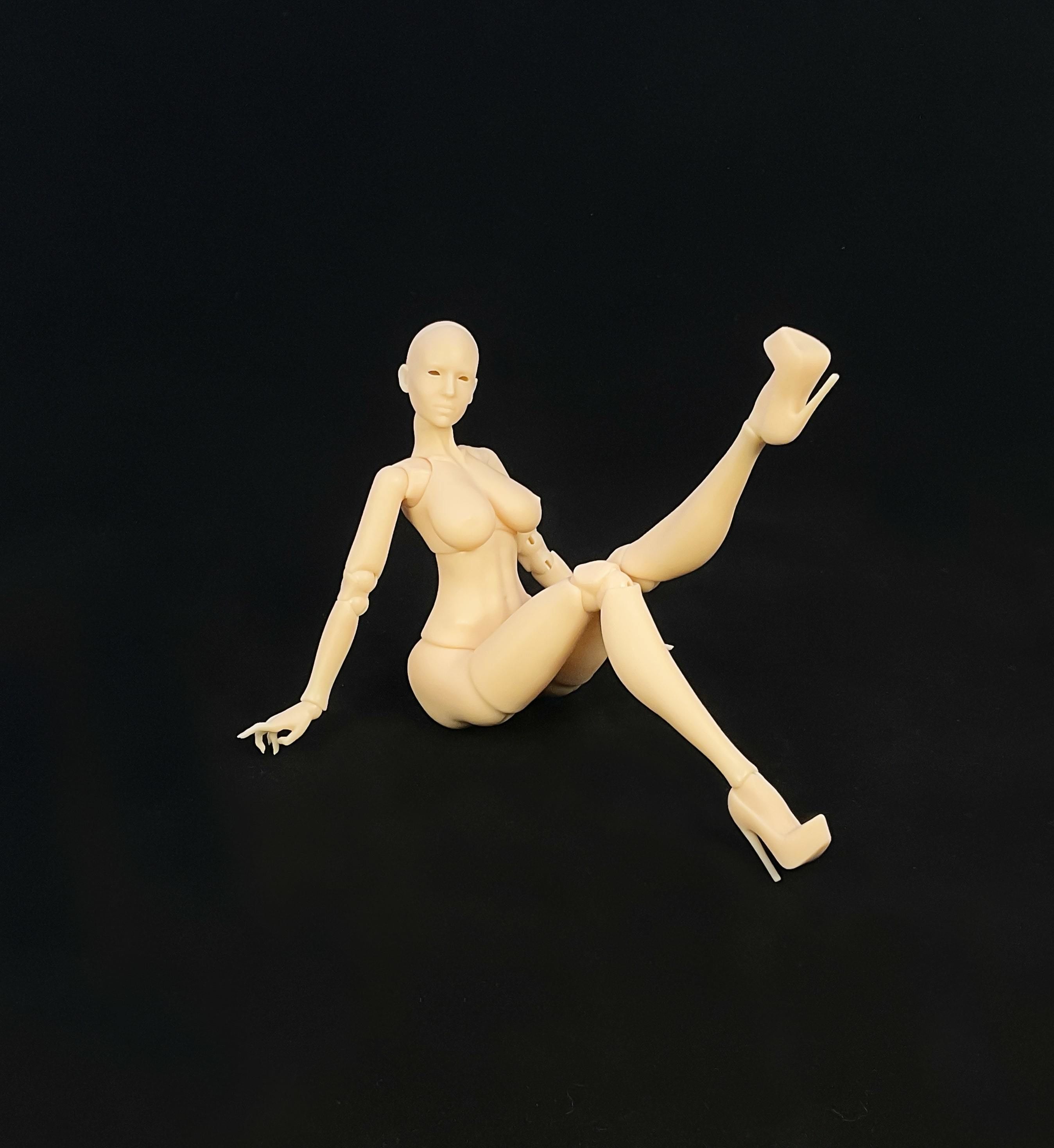 BJD doll Yennefer 30cm 3D print model_26