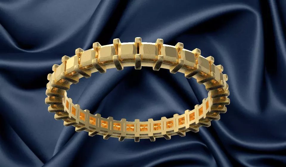 ring 18k Free 3D print model