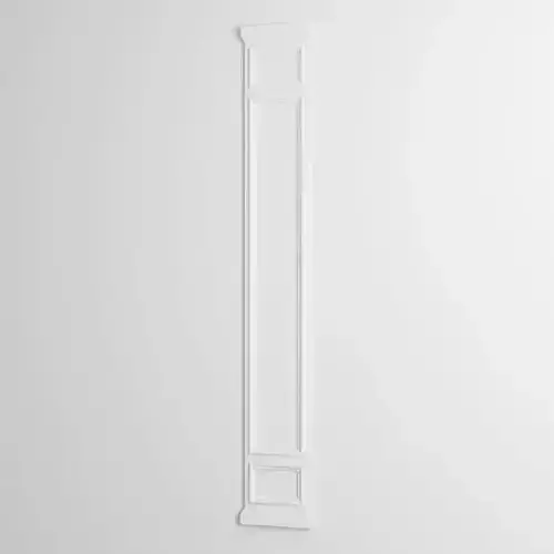 Molding  White And Decorative