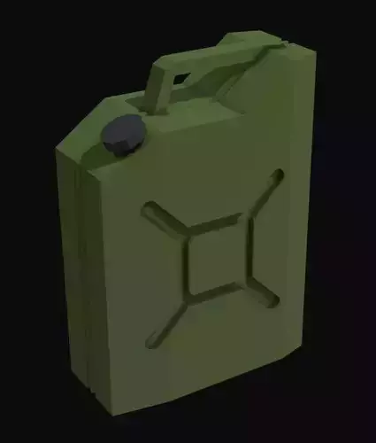 Jerry Can Low Poly