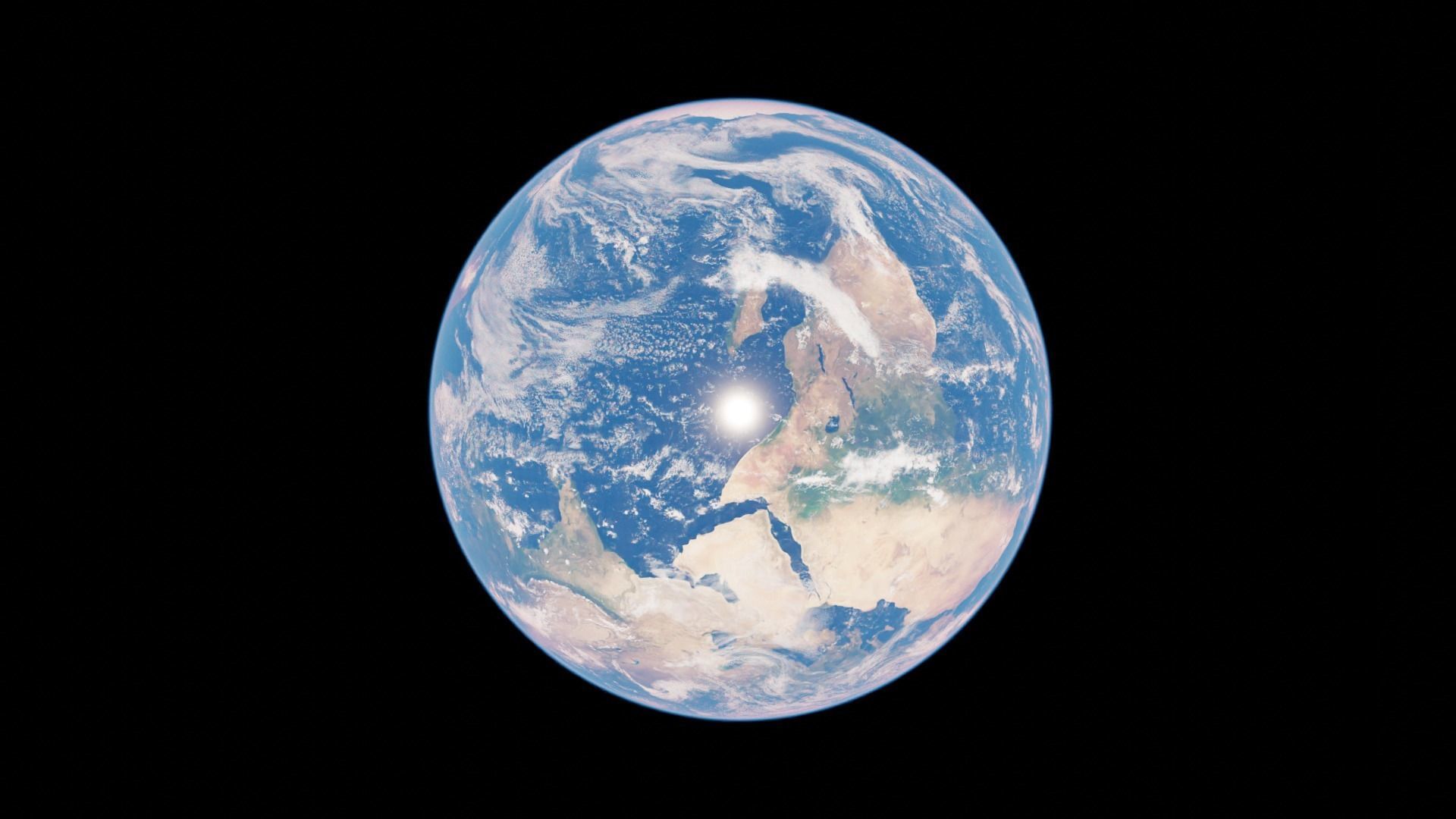 Photorealistic Earth - 21k Textures 3D model_6