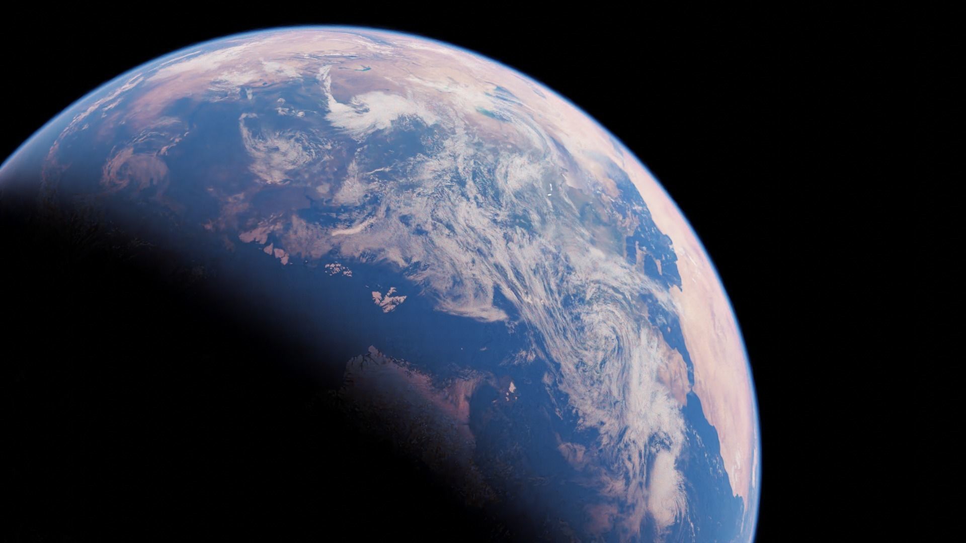 Photorealistic Earth - 21k Textures 3D model_3
