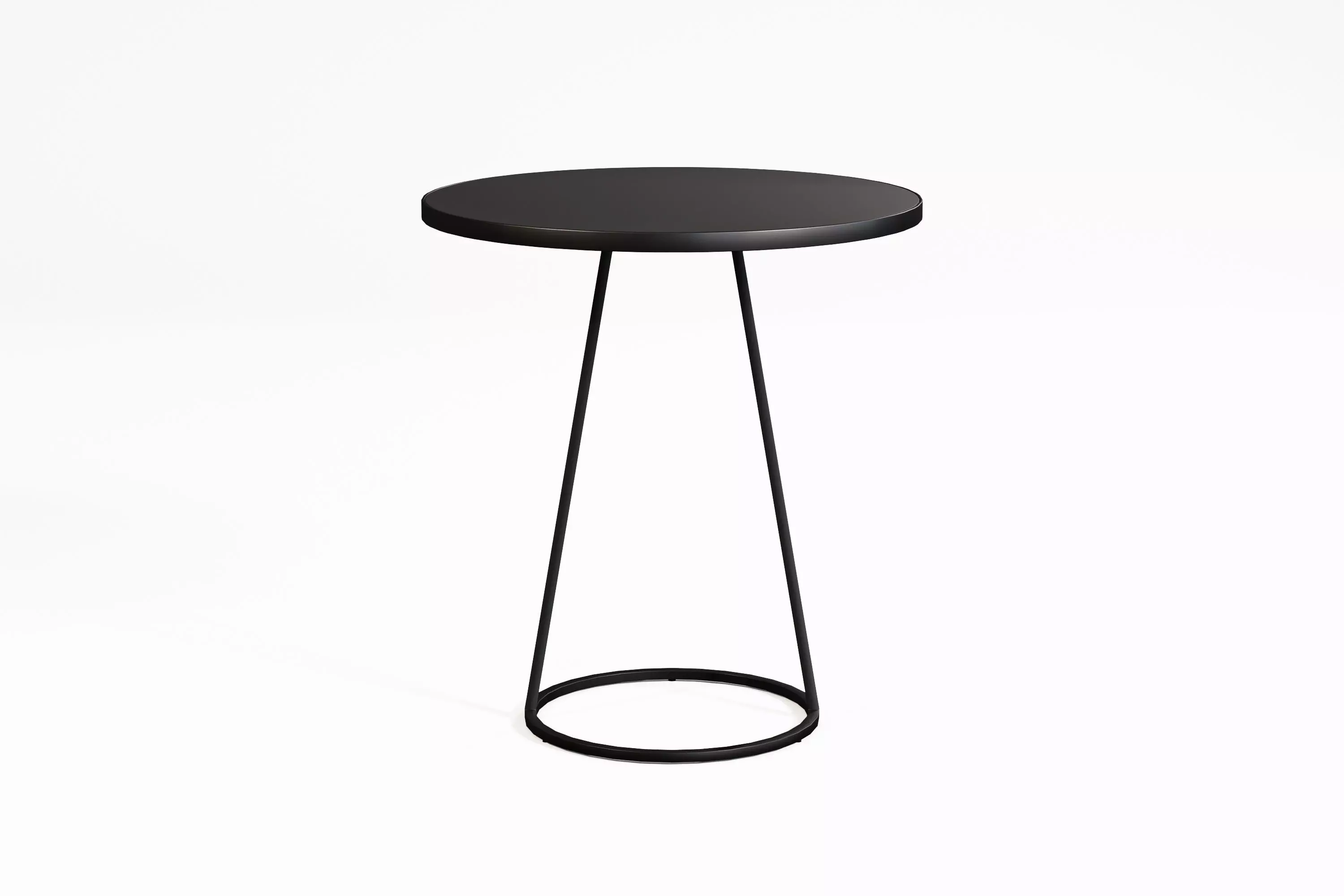Free Modern Black Table Free low-poly 3D model_0