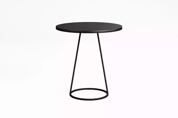Free Modern Black Table Free low-poly 3D model