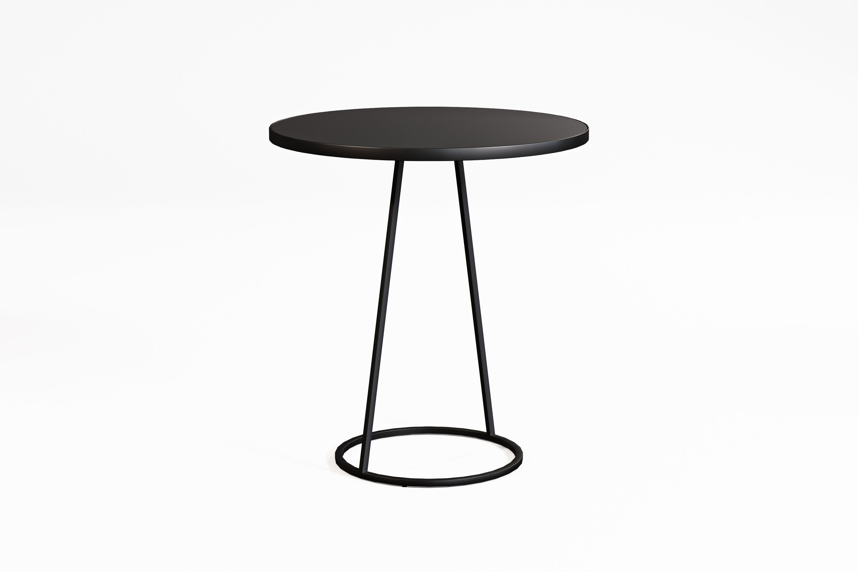 Free Modern Black Table Free low-poly 3D model_3