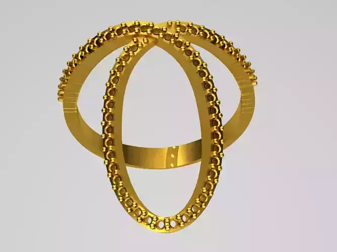 D020-TEL ring in gold no
