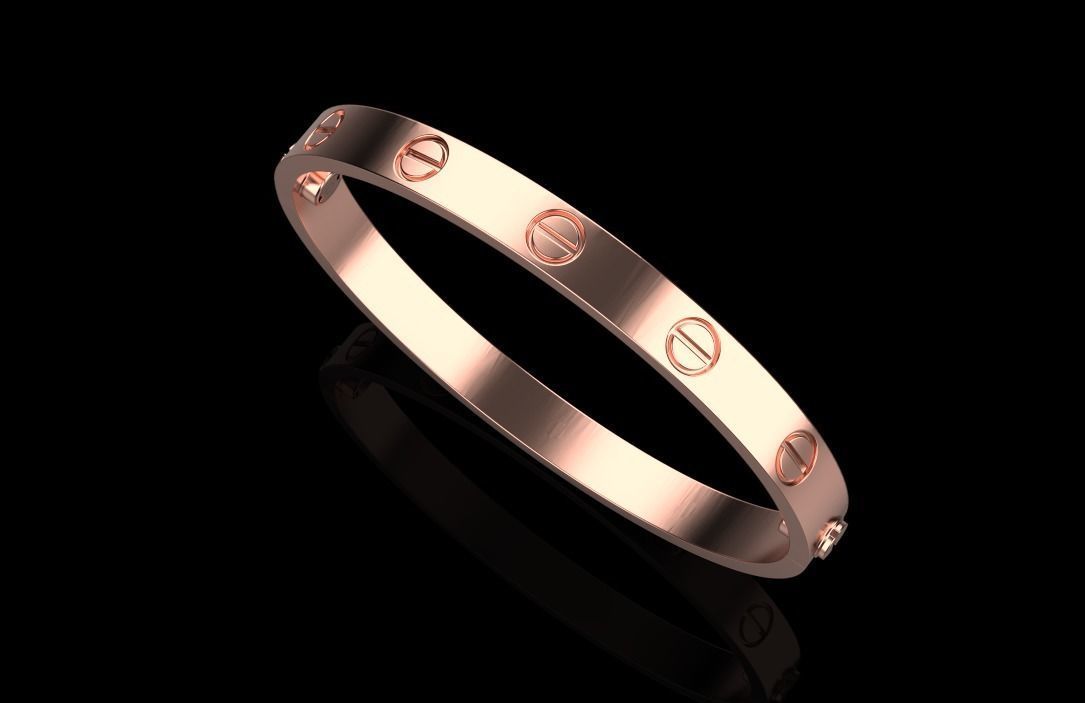 fashion bracelet 3D print model_14