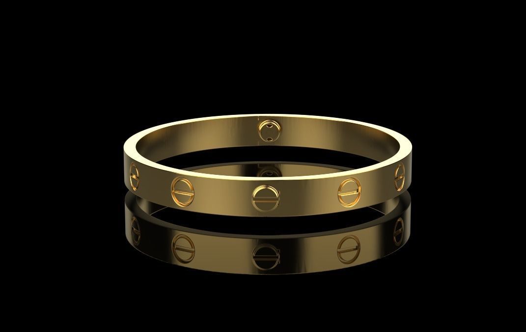 fashion bracelet 3D print model_6