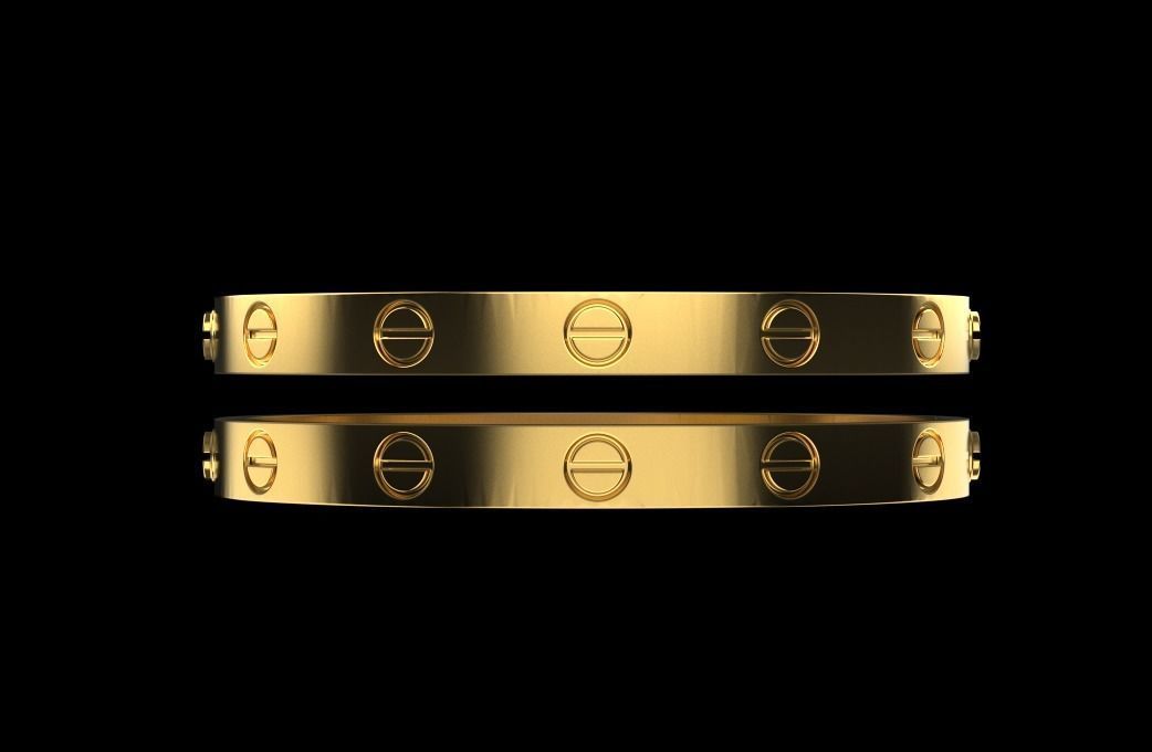 fashion bracelet 3D print model_7