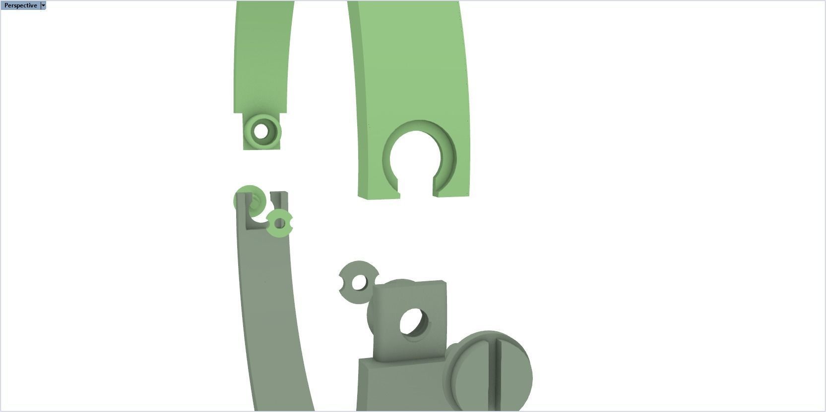 fashion bracelet 3D print model_35