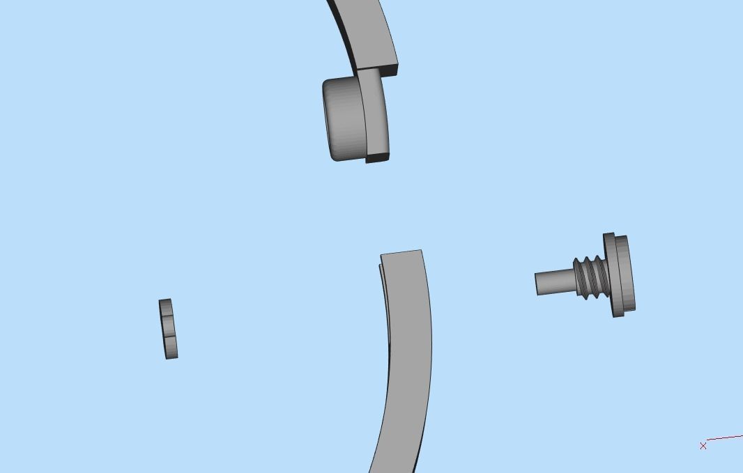 fashion bracelet 3D print model_43