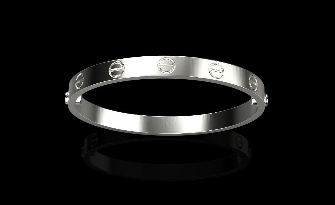 fashion bracelet 3D print model_13