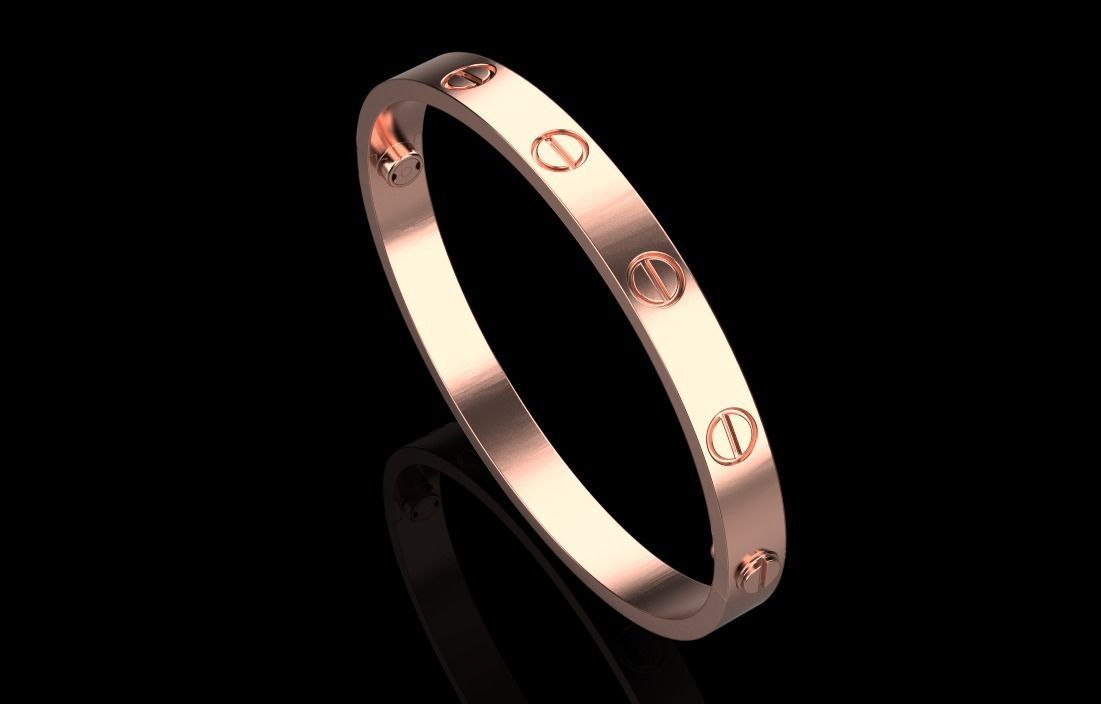 fashion bracelet 3D print model_17