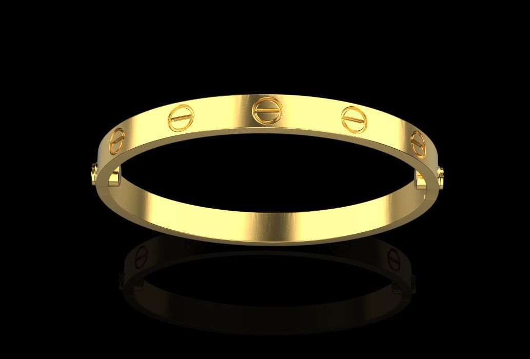 fashion bracelet 3D print model_10