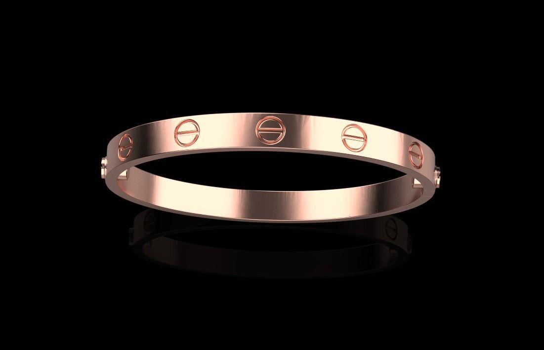 fashion bracelet 3D print model_16